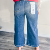 Patch Pocket Wide-Leg Jeans