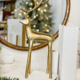 15.5" Gold Modern Deer