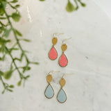 Colored Drop Earring