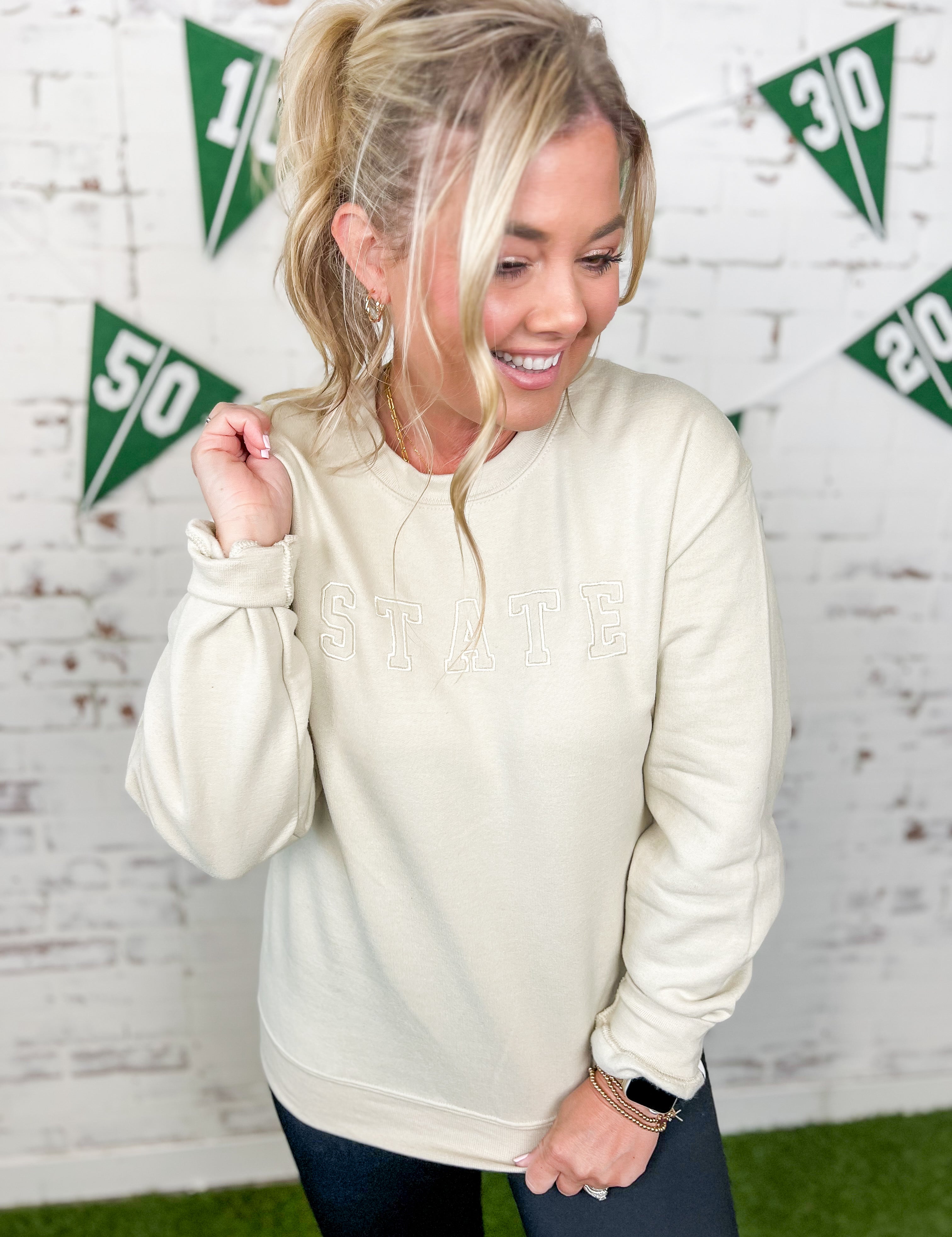 Embroidered Sweatshirt