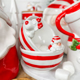 Santa Serving Bowl