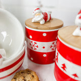 Santa & Reindeer Canister