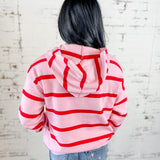 Stripe Henley Sweater