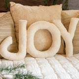 Woven Cotton Joy Pillow | 31 x14"