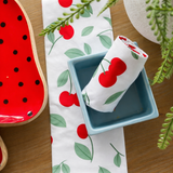 Berry Basket Set With Tea Towels