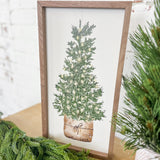 8 x 16" Christmas Tree