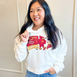 ISU Layer Crop Hoodie