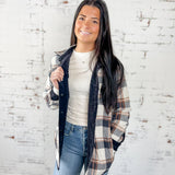 Reversible Plaid Top