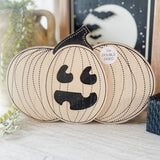 10x7” Reversible Pumpkin Shape