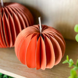6.5” Paper Folding Honeycomb Pumpkin