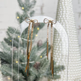 Hanging Bow Earring