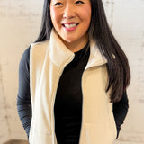 Corduroy Puffer Vest