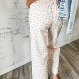 Ditsy Floral Wide Leg Pants