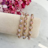 Pink & Gold Bracelet
