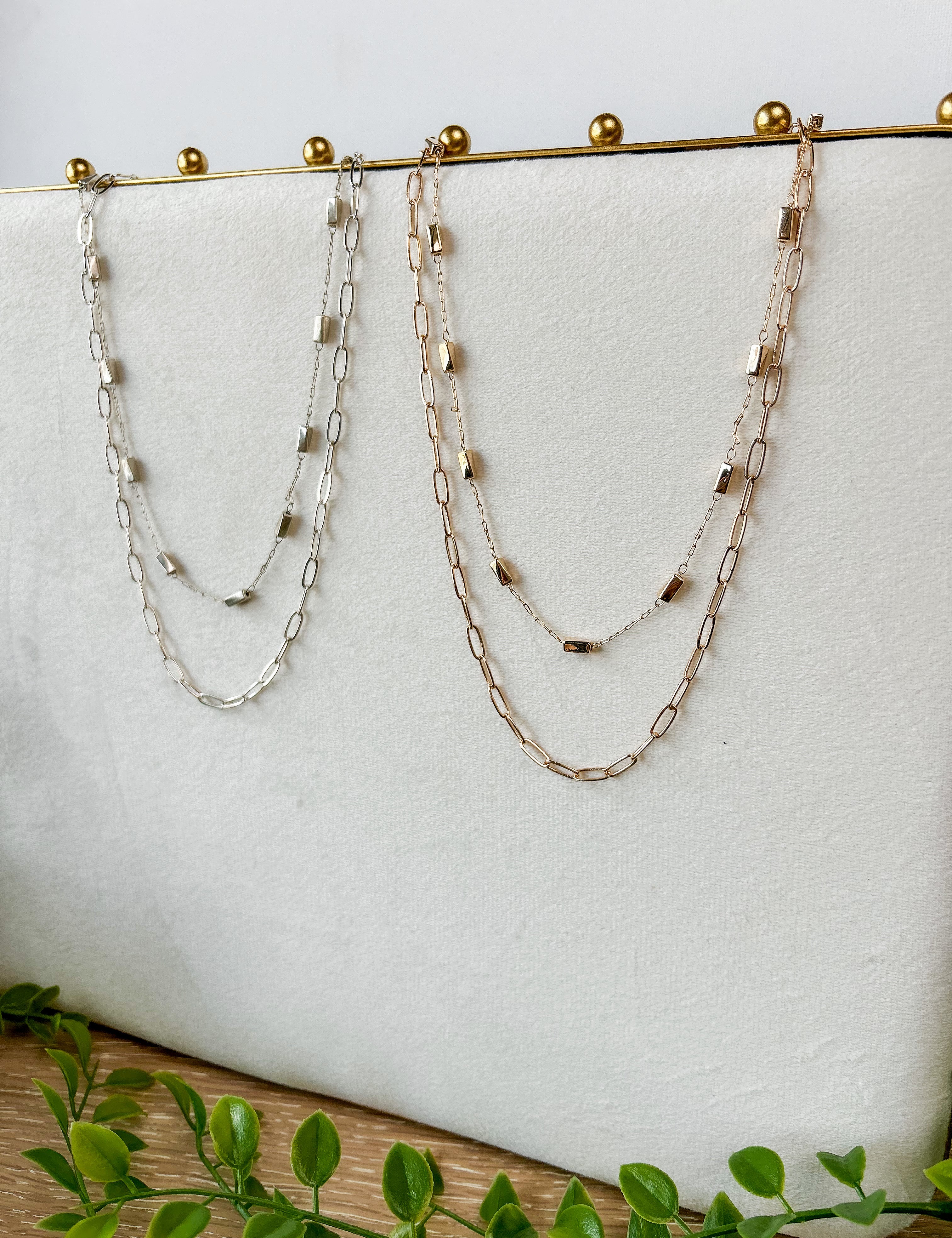 Simple Layered Necklace