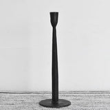 13" Iron Tapered Candle Holder
