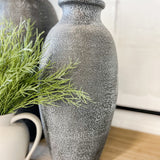 Black Washed Vase