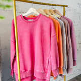 Hi-Low Fleece Pullover
