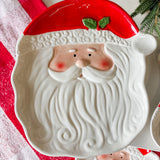 Large Santa Face Platter