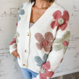 Bloom Where You’re Buttoned Cardigan