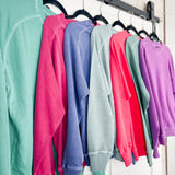 Enzyme Washing Pullover