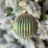 Green Glitter Ornament