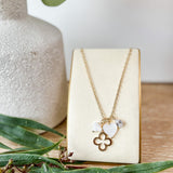 Heart + Clover Charm