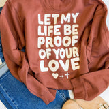 Proof Of His Love Pullover