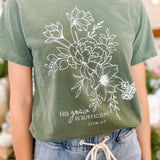 Sufficient Grace Graphic Tee