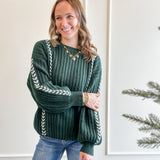 Whip Stitched Sweater