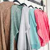 Acid Wash Sweatshirt
