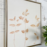 Floral Trace Vintage-Framed Canvas II