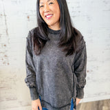 Exposed-seam Sweatshirt