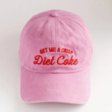 Crisp Diet Coke Ballcap