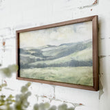 Green Hilly Landscape - 36x24