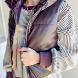 Reversible Crop Vest