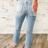 Tummy Control Slim Straight Jeans