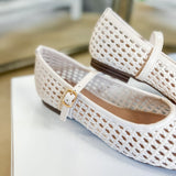 Woven Breeze Mary Jane Flats