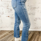 Ankle Straight Jeans