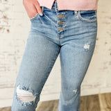 Everyday Ease Cropped Flare Denim