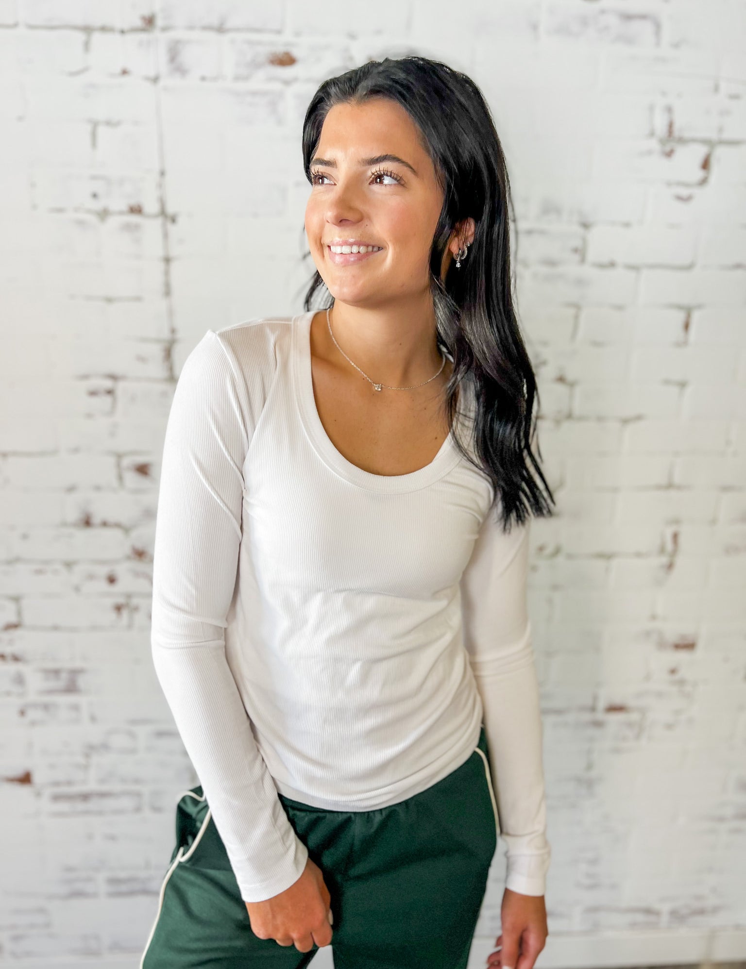 Ribbed Longsleeve Tee