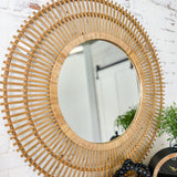 Bamboo Wall Mirror