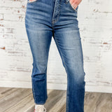 High Rise Straight Jeans