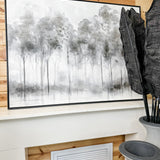 Grey wash Tree Canvas