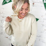 Embroidered Sweatshirt