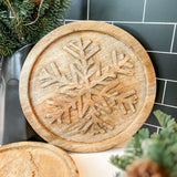 Tree And Snowflake Trivet