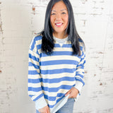 Easy Stripe Everyday Pullover