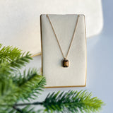Square Stone Necklace