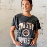 ISU/Hawk Flutter Sleeve Tee