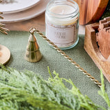 Gold Xmas Tree Snuffer